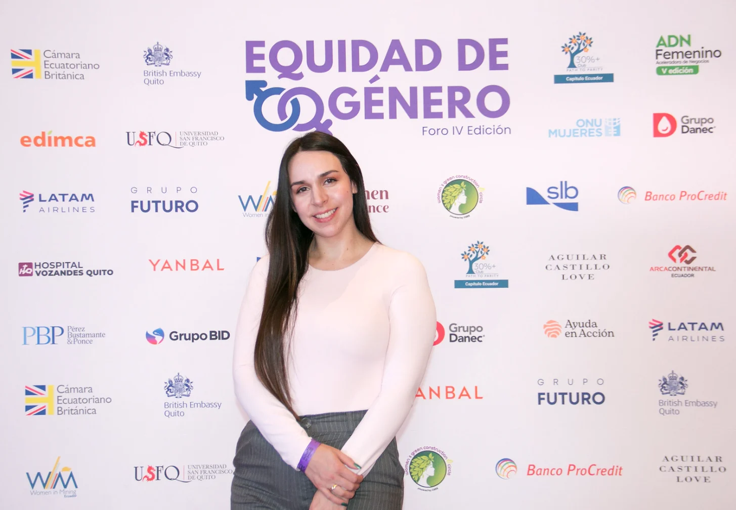 Abg. Alicia Salgado de Fexlaw en el Foro Equidad de Género, IV edición