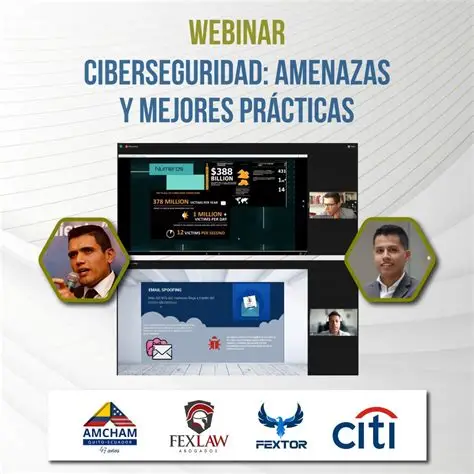 Webinar Ciberseguridad Amenazas y mejores practicas