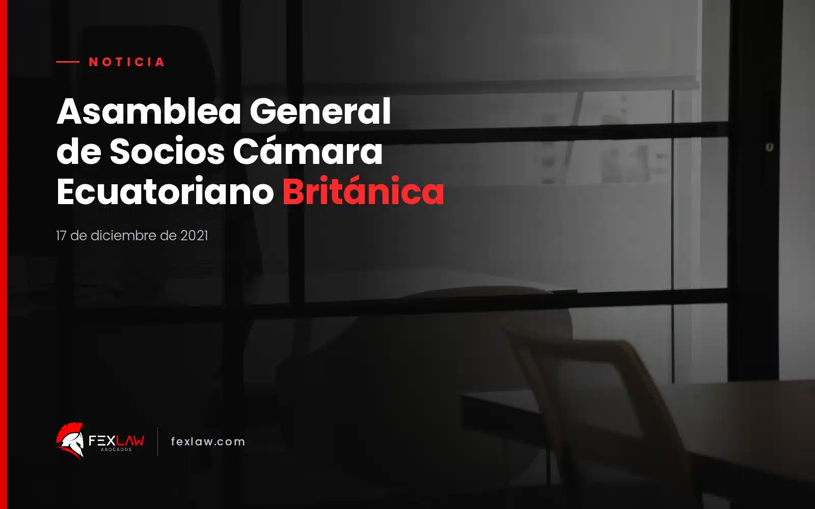Asamblea General de Socios Cámara Ecuatoriano Británica